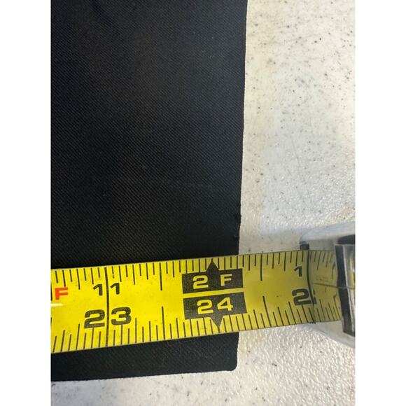 Maje Pio Cropped Tapered Belted Pants In Black Size 34 (US 4) Career Casual D33 - Picture 8 of 8